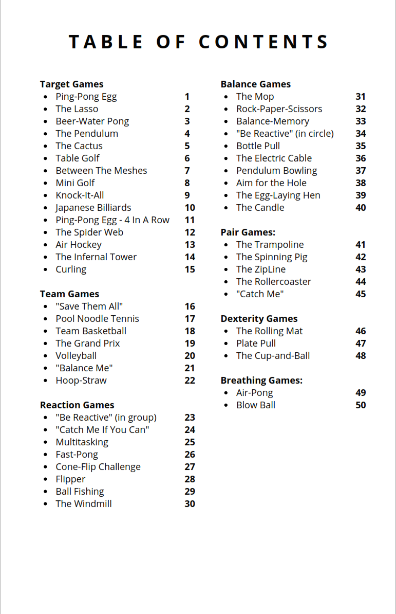 Activity.pdf The Guide to Friendly Activities: 50 Activities – PDF Edition (ENGLISH ...